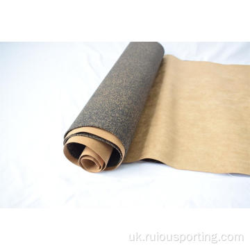 довгий пробкоковий килимок для йоги надзвичайно густий